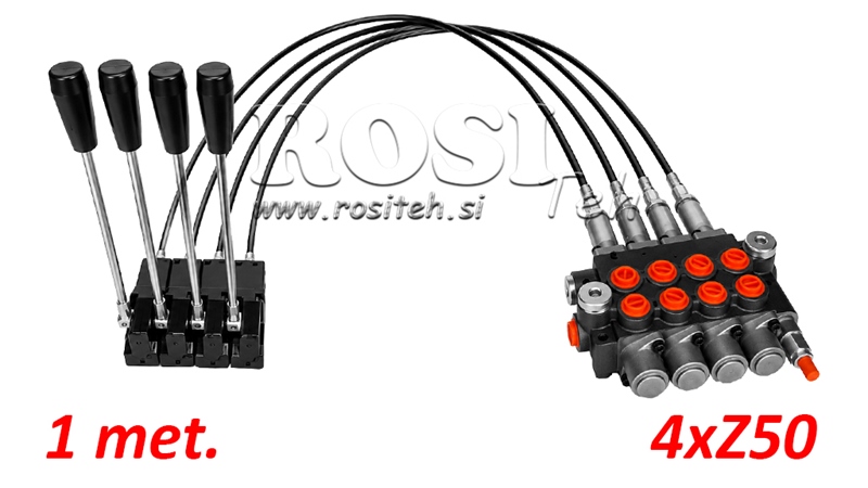 KIT 4xZ50 + JOYSTICK 1 POSICIÓN L1000