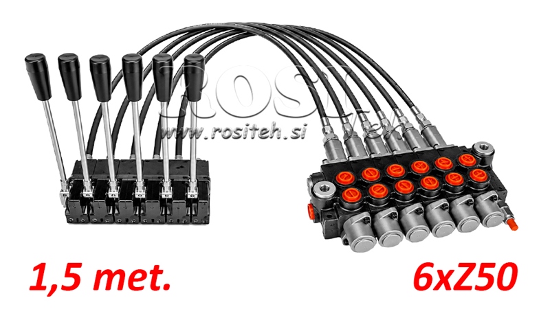KIT 6xZ80 + JOYSTICK 1 POSICIÓN L1500