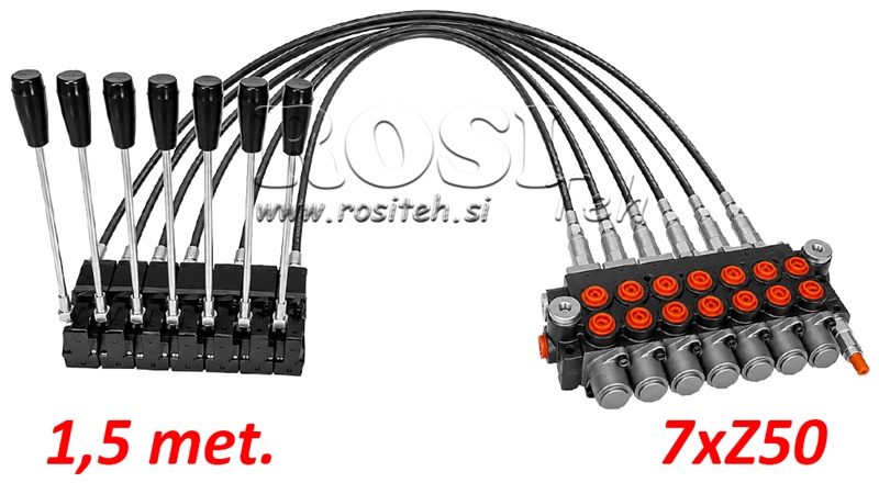 KIT 7xZ50 + JOYSTICK 1 POSICIÓN L1500