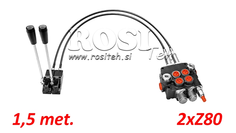 KIT 2xZ80 + JOYSTICK 1 POSICIÓN L1500