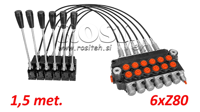 KIT 6xZ80 + JOYSTICK 1 POSICIÓN L1500