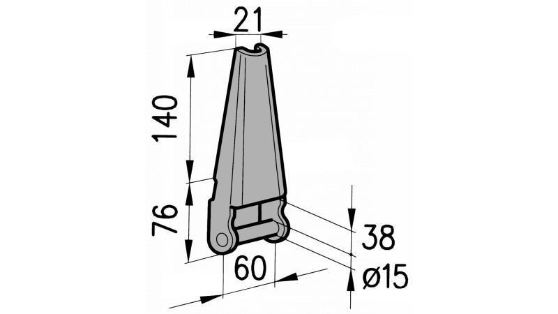 SUPPORT MALE ÉTENDU