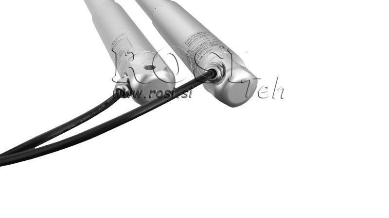 CILINDRO ELÉCTRICO 12V 80kg-12mm/seg RECORRIDO 300mm