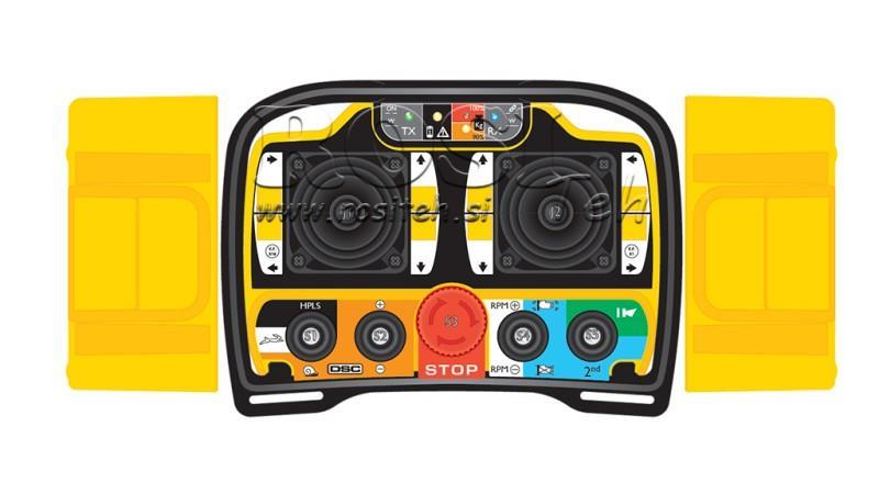 TÉLÉCOMMANDE RADIO - PROPORTIONNELLE - ZEUS2 B2 10016 Plus