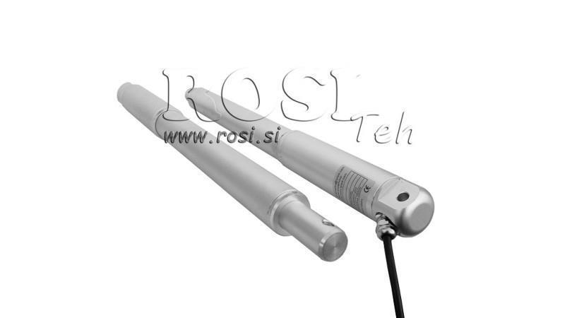 CILINDRO ELÉCTRICO 12V 80kg-12mm/sec RECORRIDO 300mm