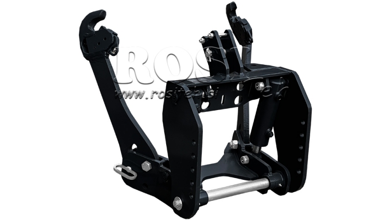 ELEVADOR FRONTAL UNIVERSAL PARA TRACTOR CAT. 2 1500KG NEGRO (RAL 9005)