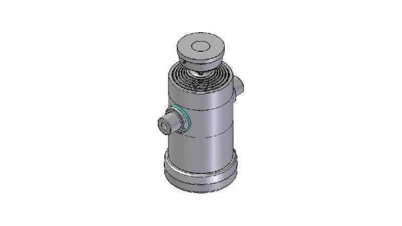 6064S - CILINDRO TELESCOPICO STANDARD/PALLA 6 STADI VIAGGIO 2100 DIAMETRO 240