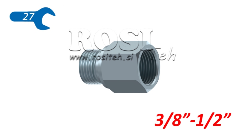HIDRAULIČNI ADAPTER MUŠKI-ŽENSKI 3/8-1/2