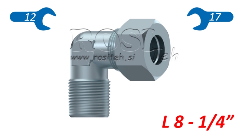 HYDRAULISK FORBINDELSE FITTING NZ