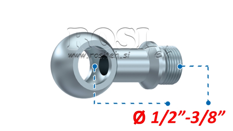 CONEXIÓN OJO 1/2 / 3/8