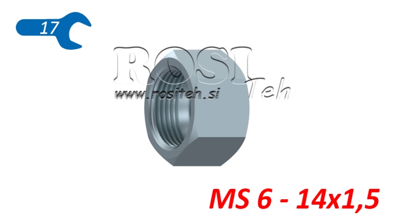 HYDRAULIK-MUTTER MS (6S) M14X1,5