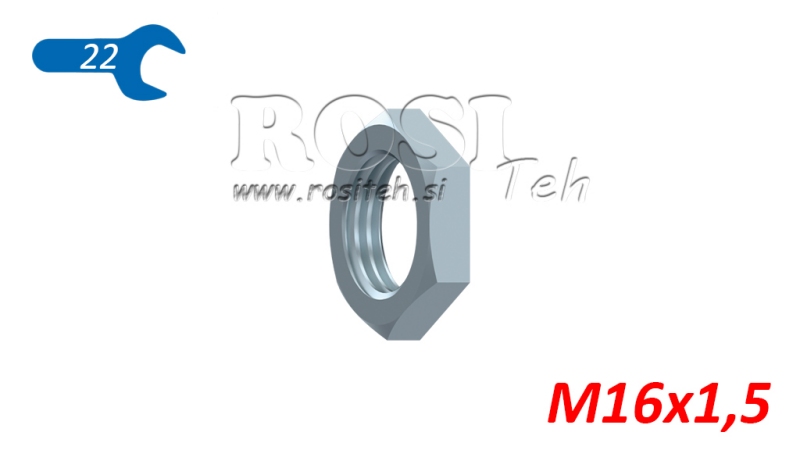 TUERCA PASANTE M16X1,5