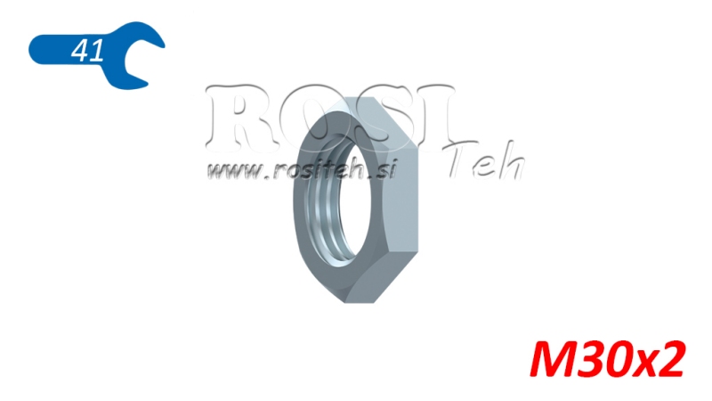 TUERCA PASANTE M30X2