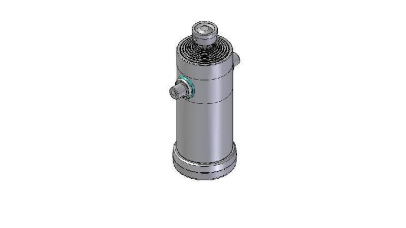 9014S - TELESCOPIC CYLINDER STANDARD/PALLON 9 VAIHEITA ISKU 3230 HALKAISU 240