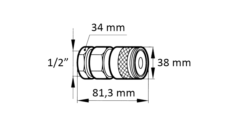 RÝCHLOSPOJKA BAGER FFH SAMICA 1/2