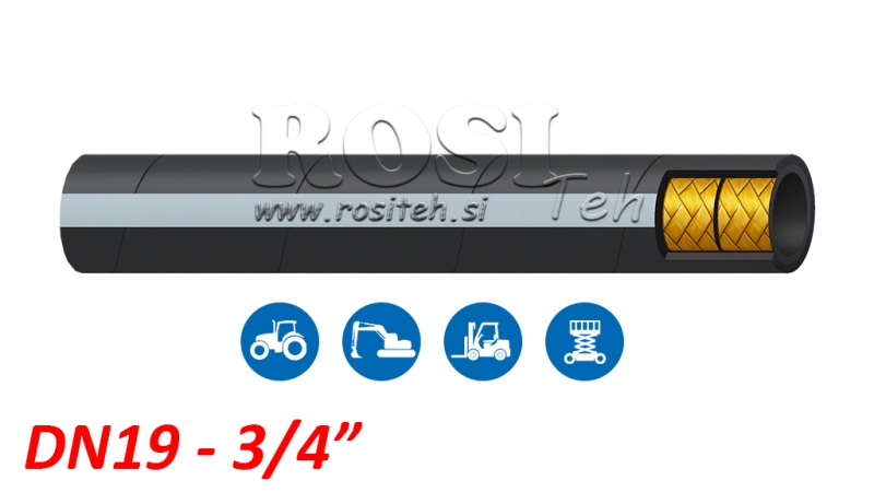 MANGUERA HIDRÁULICA DN19 2SN (3/4) 215BAR