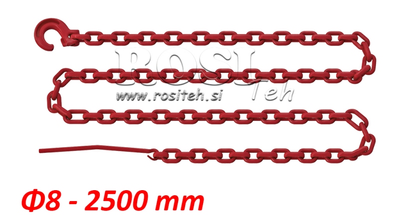 CADENA FORESTAL TAMAÑO 8-2500MM