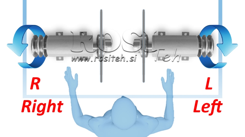 EJE DE SIERRA CIRCULAR DE HIERRO FUNDIDO 300MM (ROSCA DERECHA)