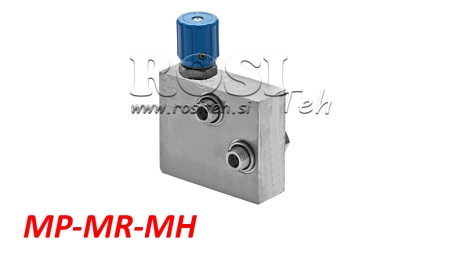 REGULATEUR DE DEBIT HYDRAULIQUE POUR MOTEUR HYDRAULIQUE MP-MR-MH