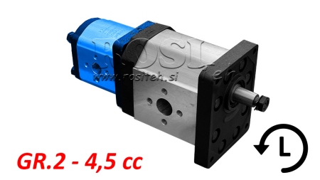 HYDRAULICKÉ ČERPADLO 20A4,5X201 SECOND GR.2 4,5 CC ĽAVÁ