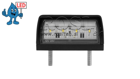 LUZ DE MATRÍCULA 12/24V - LED