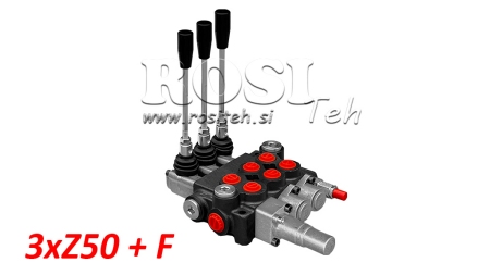 VÁLVULA HIDRÁULICA 3XP40 + FLOTEO