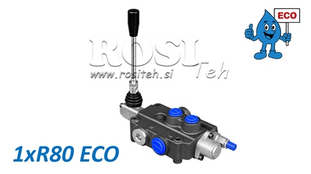 VÁLVULA HIDRÁULICA MANUAL – DISTRIBUIDOR DE 1 SECCIÓN 1xR80 ECO