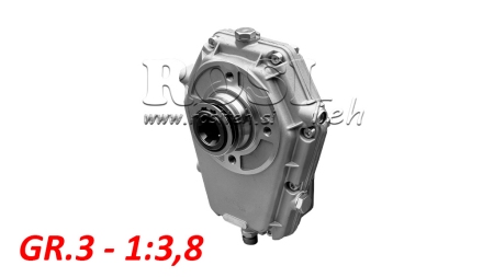 PREVODOVKA K HYDRAULICKÉMU ČERPADLU GR.3 -1:3,8 SAMICA