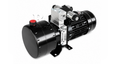 MINI UNIDAD DE POTENCIA HIDRÁULICA 230V AC (0.75 kW) - 3.7 cc - 5.2 lit/min - tanque 4 lit
