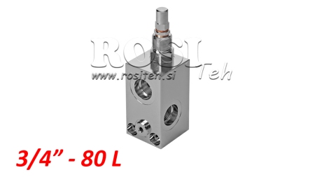 HYDRAULISK TRYKREGULATOR VMP 3/4 20-260 BAR - 80LIT