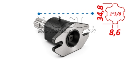 ZAPFWELLENADAPTER PASQUALI 2 SCHRAUBEN