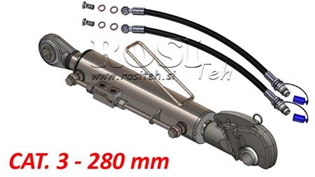 HYDRAULICKÝ TRETÍ BOD AUTOMATICKÝ - CAT. 3 - 80/40-280 (90-210 HP) (32,2 mm)