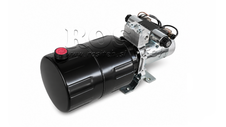 MINI ΥΔΡΑΥΛΙΚΗ ΜΟΝΑΔΑ ΙΣΧΥΟΣ 12V DC - 1.6kW = 2.1cc - 8 lit - διπλής κατεύθυνσης μονάδα (μέταλλο)