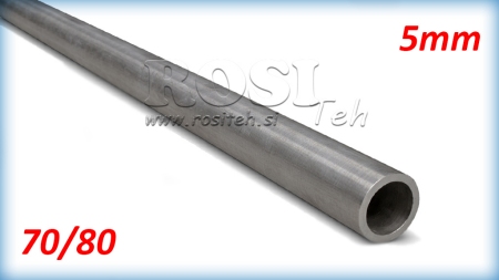 HONOVANÁ RÚRA H9 PRE HYDRAULICKÝ VALEC 70/80 - 5mm (1000mm)