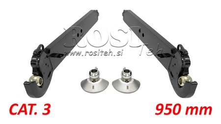 BRAZOS INFERIORES DEL ENGANCHE DE TRES PUNTOS CAT.3 - 120x35 mm - 950 mm (140 HP)