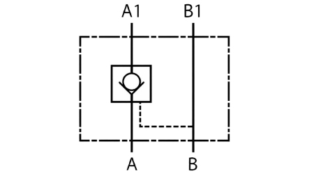 VÁLVULA ANTIRRETORNO CETOP 3 (A)