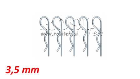 SURTIDO DE PASADORES DE SEGURIDAD Φ 3.5 MM (5PCS)
