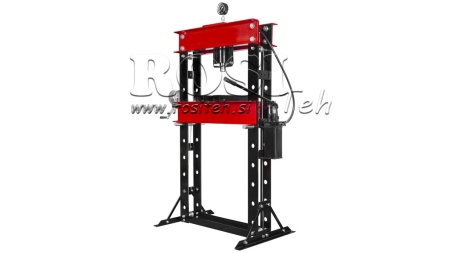 TYÖPAJA HYDRAULINEN PURISTIN LAKKAISILLE 50T - kaksinopeuksinen