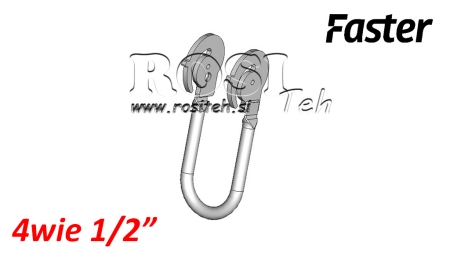 PALANCA PARA MULTI-FASTER 4VIAS 1/2 PARTE FIJA