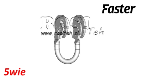 PALANCA PARA MULTI-FASTER 5VIAS PARTE FIJA