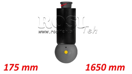 CILINDRO TELESCÓPICO - MEILLER KIPPER - 5 EXTENSIONES 175 mm 15 ton - CARRERA 1650 mm