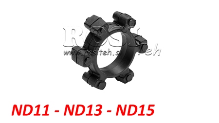 ACOPLAMIENTO DE ESTRELLA PARA INSERTO DE GOMA ND11-ND13-ND15 (55mm)