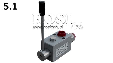 HYDRAULISCHER BPA-M BREMSDRUCKREGULATOR FÜR DISKRETE EINSTELLUNG 206120