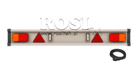 BARA DE REMORQUE AVEC LUMIÈRES 2150mm