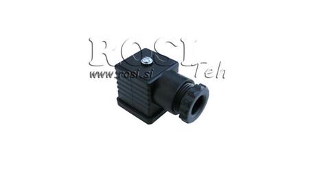 CONECTOR ELÉCTRICO -NEGRO-
