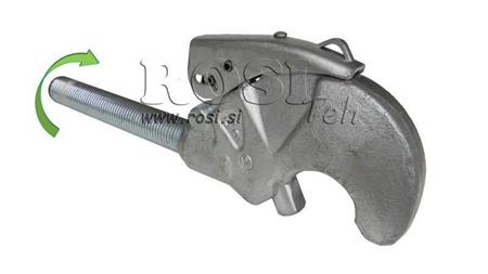 gancho roscado automático categoría 1/2 para dispositivo de tracción M27x3