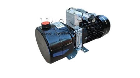 AGREGADO HIDRÁULICO MINI 380V CA (0.75 kW) 85 bar - 3.7 cc - 5.2 lit/min - tanque 4 lit