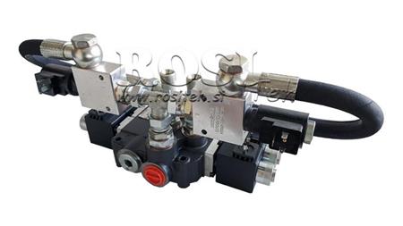 VÁLVULA HIDRÁULICA 2xZ80 12V CC CON FUNCIÓN DE FLOTEO
