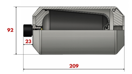 HIDRAVLIČNI AKUMULATOR 0,75 LIT - M18x1,5