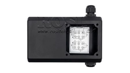 CAJA DE CONEXIÓN PVC PARA MOTOR ELÉCTRICO